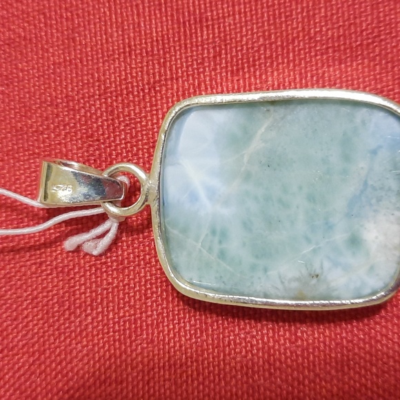 LARIMAR New STERLING SILVER LARIMAR pendant - Picture 2 of 7